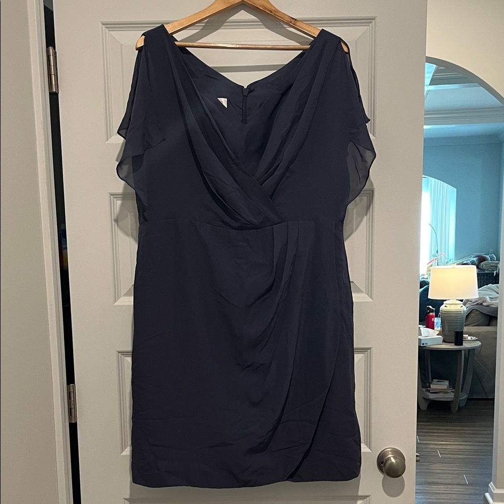 JJs House Deep Blue Mini Dress